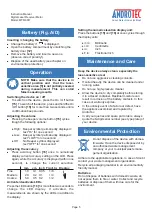 Preview for 6 page of AndroTec Metor MTR-60R Instruction Manual