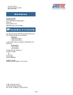 Предварительный просмотр 8 страницы AndroTec MTR-90R Instruction Manual