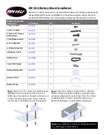 AndyMark AM14U4 Battery Mount Installation preview