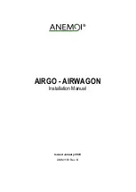 Предварительный просмотр 1 страницы ANEMOI AIRGO Installation Manual