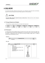 Предварительный просмотр 8 страницы ANEMOI AIRPRO 400 L Installation Manual