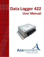 Предварительный просмотр 1 страницы Anemoment Data Logger 422 User Manual