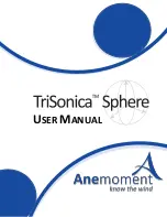 Anemoment TriSonica Sphere User Manual предпросмотр