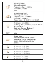 Preview for 11 page of Aneng SZ18 User Manual