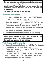 Preview for 14 page of Aneng SZ18 User Manual