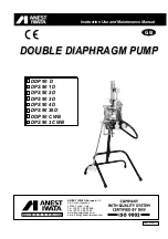 Preview for 1 page of Anest Iwata DDP 90 C WB Instruction, Use And Maintenance Manual