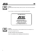 Preview for 6 page of Anest Iwata DDP 90 C WB Instruction, Use And Maintenance Manual