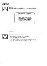 Предварительный просмотр 6 страницы Anest Iwata DPS 90 F Series Instruction, Use And Maintenance Manual