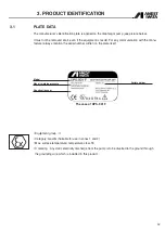 Предварительный просмотр 13 страницы Anest Iwata DPS 90 F Series Instruction, Use And Maintenance Manual