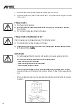 Предварительный просмотр 28 страницы Anest Iwata DPS 90 F Series Instruction, Use And Maintenance Manual