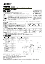 Anest Iwata HW-2001 Series Instruction Manual предпросмотр