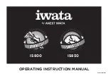 Preview for 1 page of Anest Iwata IS800 Operating Instructions Manual