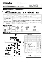 Предварительный просмотр 5 страницы Anest Iwata iwata Revolution mini HP-M Instruction Manual