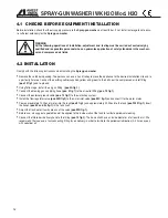 Предварительный просмотр 14 страницы Anest Iwata IWK H2O Instruction Manual