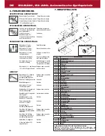 Preview for 26 page of Anest Iwata M220WB-081 Use And Maintenance Instruction Manual