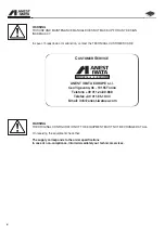 Предварительный просмотр 6 страницы Anest Iwata MSU-113 N Use And Maintenance Manual