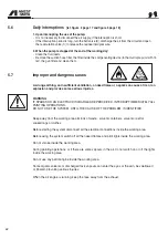 Предварительный просмотр 22 страницы Anest Iwata MSU-113 N Use And Maintenance Manual