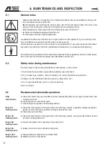 Предварительный просмотр 24 страницы Anest Iwata MSU-113 N Use And Maintenance Manual