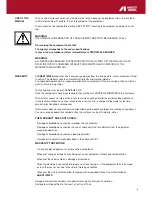 Предварительный просмотр 3 страницы Anest Iwata MSU-323 C Use And Maintenance Instruction Manual