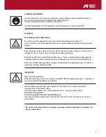 Предварительный просмотр 5 страницы Anest Iwata MSU-323 C Use And Maintenance Instruction Manual