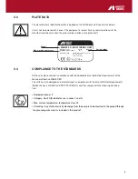 Предварительный просмотр 9 страницы Anest Iwata MSU-323 C Use And Maintenance Instruction Manual