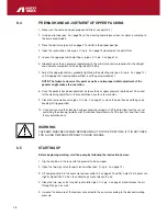 Предварительный просмотр 16 страницы Anest Iwata MSU-323 C Use And Maintenance Instruction Manual