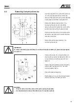 Preview for 25 page of Anest Iwata MSU B193 Use And Maintenance Manual