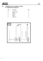 Preview for 44 page of Anest Iwata MSU B193 Use And Maintenance Manual