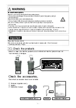 Preview for 4 page of Anest Iwata PET-10 Instruction Manual