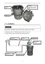 Preview for 6 page of Anest Iwata PET-10 Instruction Manual