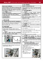 Preview for 33 page of Anest Iwata PET-10MN Use And Maintenance Instruction Manual