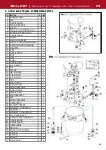 Preview for 35 page of Anest Iwata PET-10MN Use And Maintenance Instruction Manual