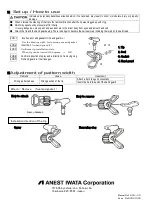 Preview for 4 page of Anest Iwata TT-3B Instruction Manual