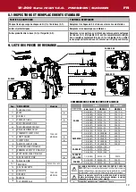 Предварительный просмотр 17 страницы Anest Iwata W 200 Use And Maintenance Instruction Manual