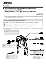 Предварительный просмотр 11 страницы Anest Iwata WIDER1L-12G2P Instruction Manual