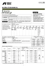 Anest Iwata WIDER2-12G2P Instruction Manual предпросмотр