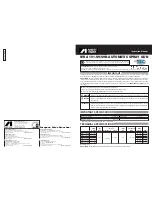 Предварительный просмотр 1 страницы Anest Iwata WRA 101-S9 Instruction Manual