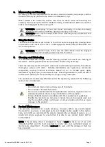 Preview for 6 page of Anetic Aid QA4 Instructions For Use Manual