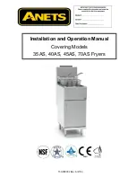 Anets 35AS Installation And Operation Manual preview