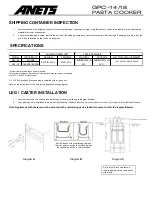 Preview for 2 page of Anets PASTA PRO GPC-14 Installation & User Operation Manual