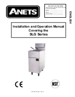 Preview for 1 page of Anets SLG Series Installation And Operation Manual