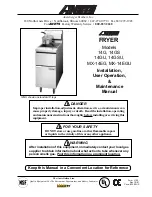 Preview for 1 page of Anetsberger Brothers 14G Installation, User Operation & Maintenance Manual