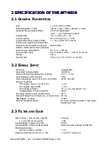 Preview for 4 page of Anfatec AFT400B Manual