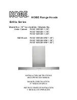 Preview for 1 page of ang RAX2130SQB-1 Installation Instructions And Operation Manual