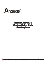 Angekis Cleartalk ASP04D-2 User Manual preview