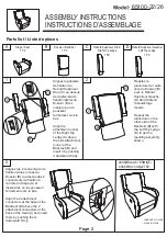 Preview for 2 page of Angel Line REBECCA 65100-22 Assembly Instructions