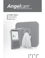 Angelcare AC1100-A Owner'S Manual preview