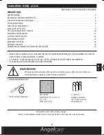 Preview for 3 page of Angelcare AC1100 Instruction Manual