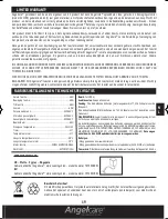 Preview for 19 page of Angelcare AC1100 Instruction Manual