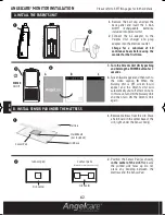 Preview for 62 page of Angelcare AC1100 Instruction Manual